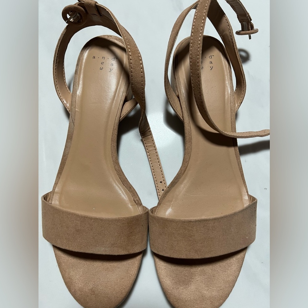 A new day tan heels